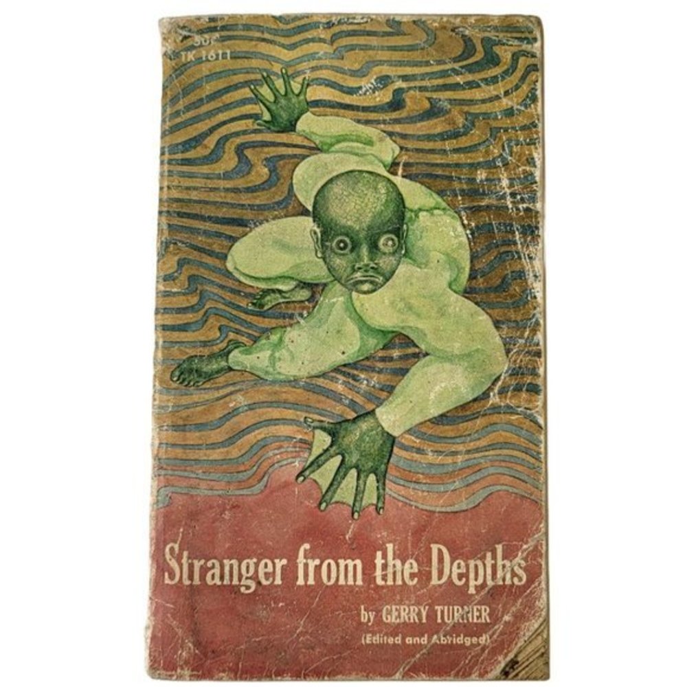 Stranger from the Depths by Gerry Turner (1st Print 1970 Scholastic) Paperback‎